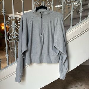 lululemon athletica Heather Gray Turtleneck Sweater